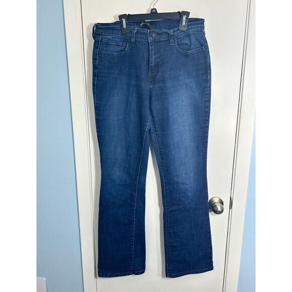 Levi's 515 Jeans Size 10 Long High Rise Bootcut Western Cowgirl Hippie Chore - Picture 1 of 8